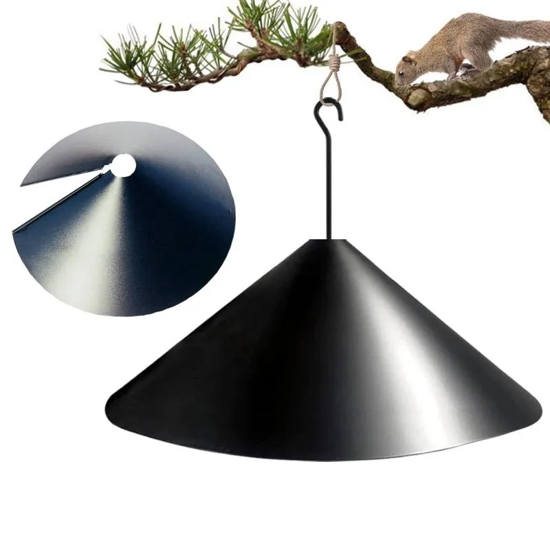 19 Inch With Hook Spliced Squirrel Baffle Fence Bird Feeder Protective Cover