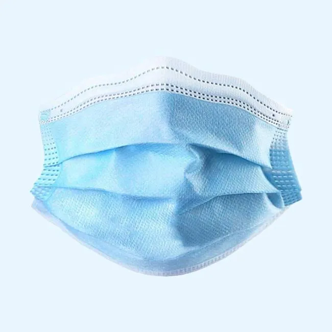 20 pcs Blue Disposable 3 Layers Face Mask Mouth Cover