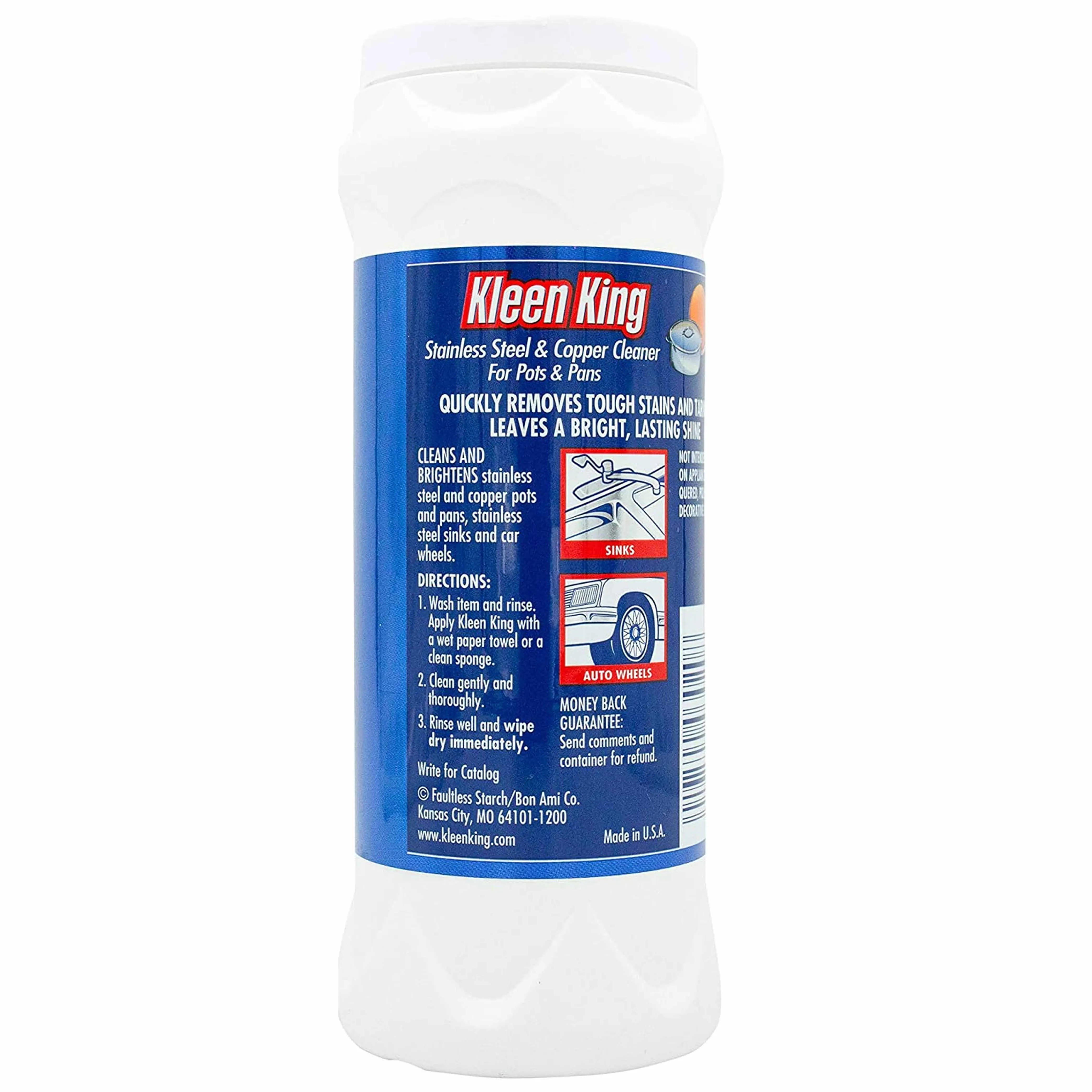 4 Pack Kleen King Stainless Steel Copper Cleaner Pot Pans Tarnish Stain Remover