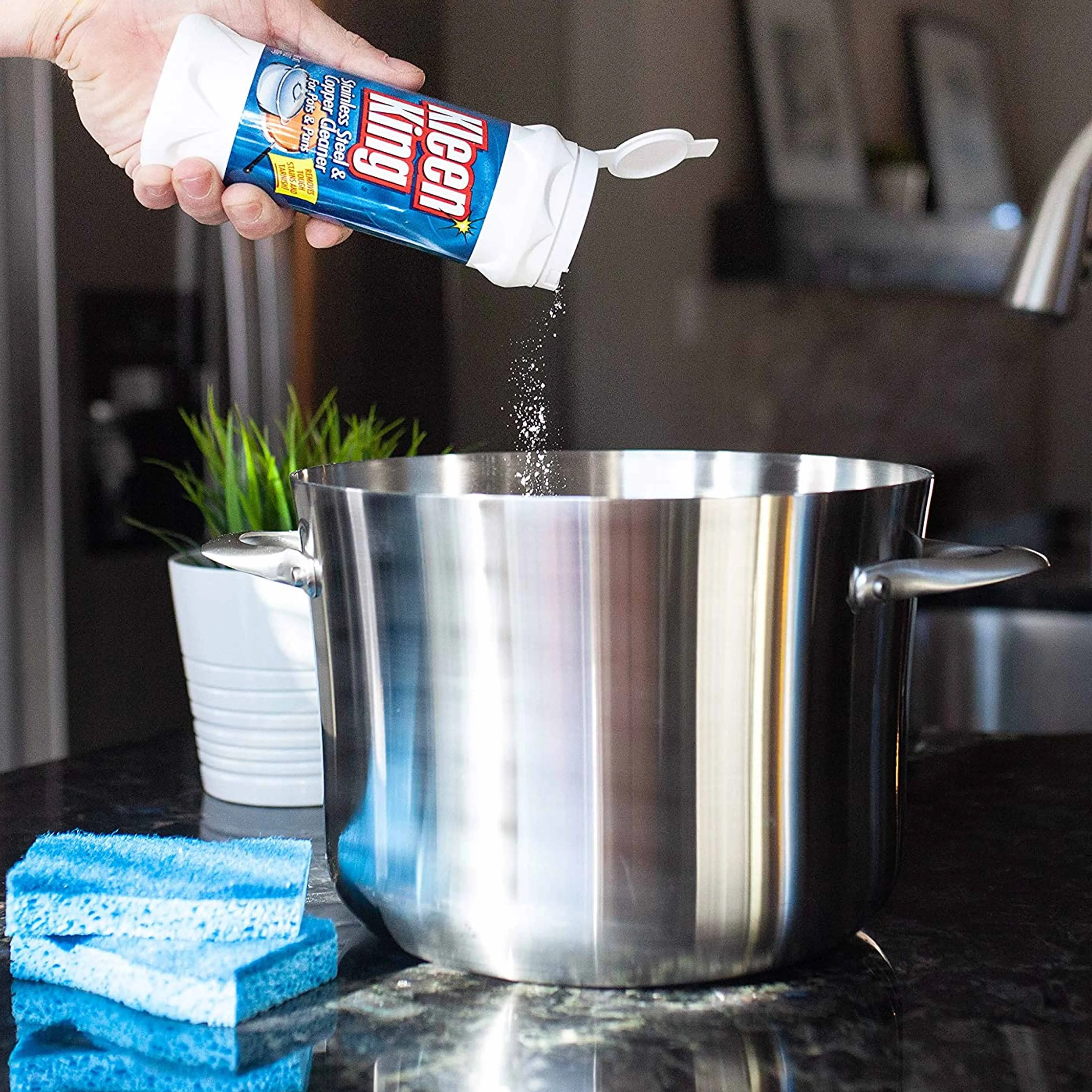 4 Pack Kleen King Stainless Steel Copper Cleaner Pot Pans Tarnish Stain Remover