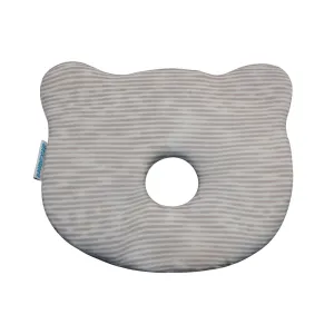 Abracadabra Memory Foam Baby Head Shaping Pillow - Grey Stripe
