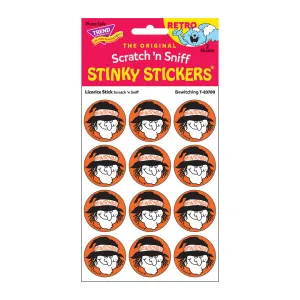 Bewitching, Licorice Stick scent Retro Scratch 'n Sniff Stinky Stickers®