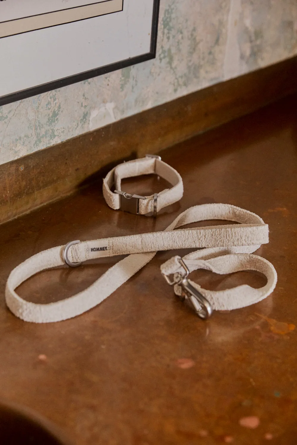 Boucle Pet Collar - Milkshake
