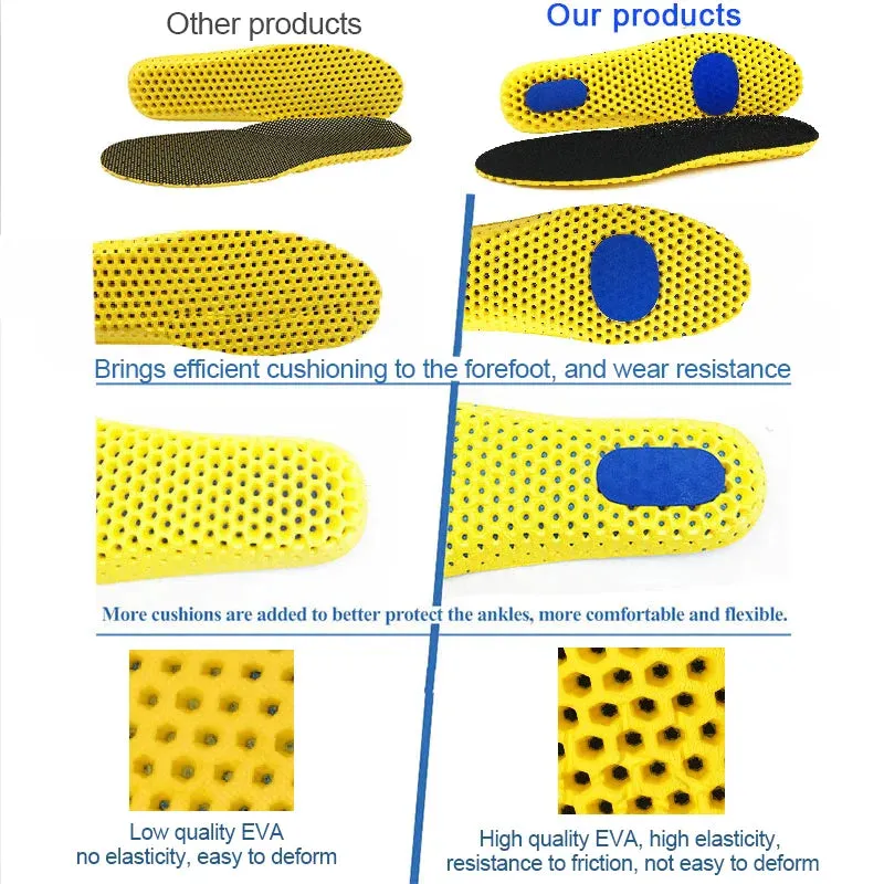 Breathable Memory Foam Insoles for Comfortable Feet