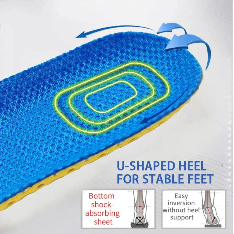 Breathable Memory Foam Insoles for Comfortable Feet