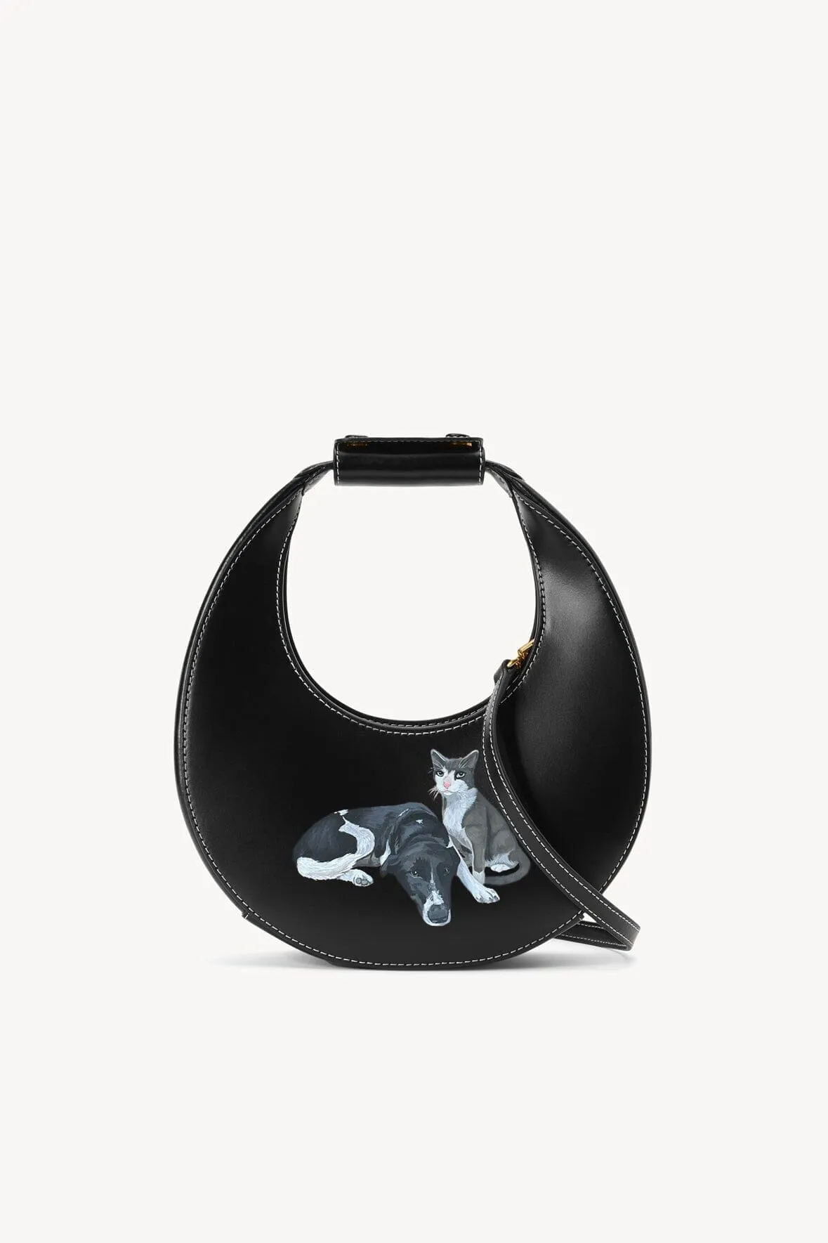 CUSTOM MINI MOON BAG | BLACK