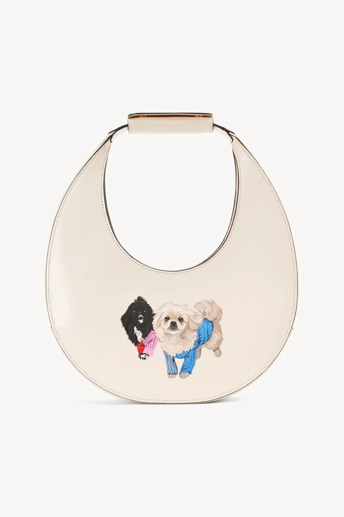 CUSTOM MOON BAG | CREAM