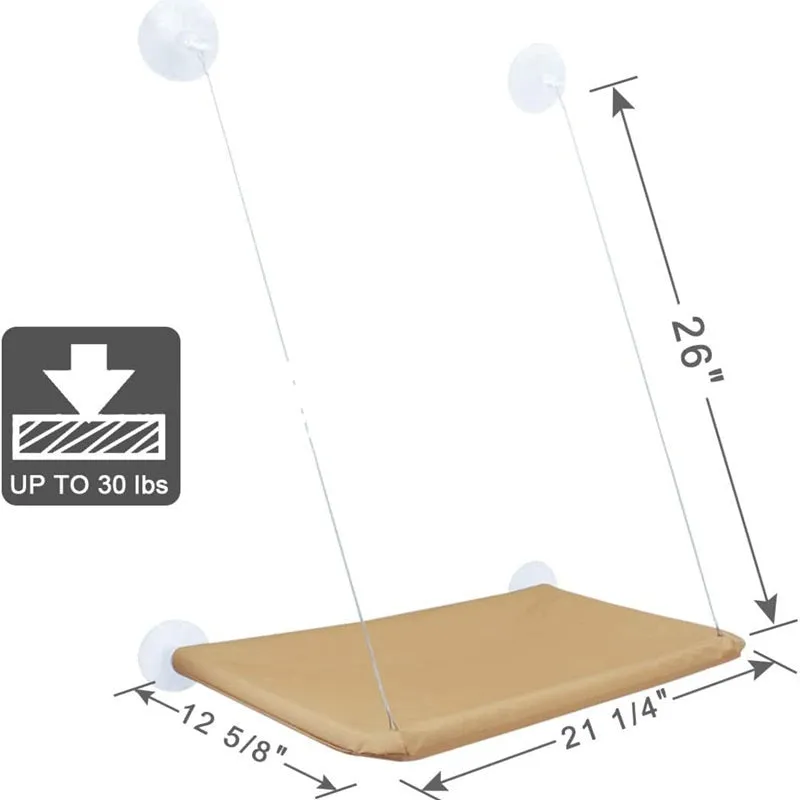Cute Cat Hanging Beds 40lbs Strong (Color : I, Size : Without Cushion)