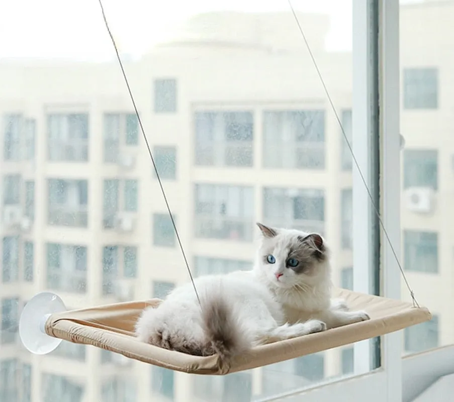 Cute Cat Hanging Beds 40lbs Strong (Color : I, Size : Without Cushion)