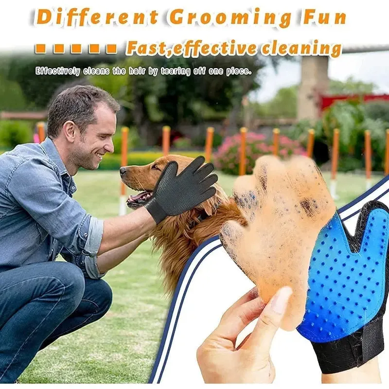 Easy Pet Grooming Hand Brush - The Ultimate Shedding Solution for Your Furry Friends