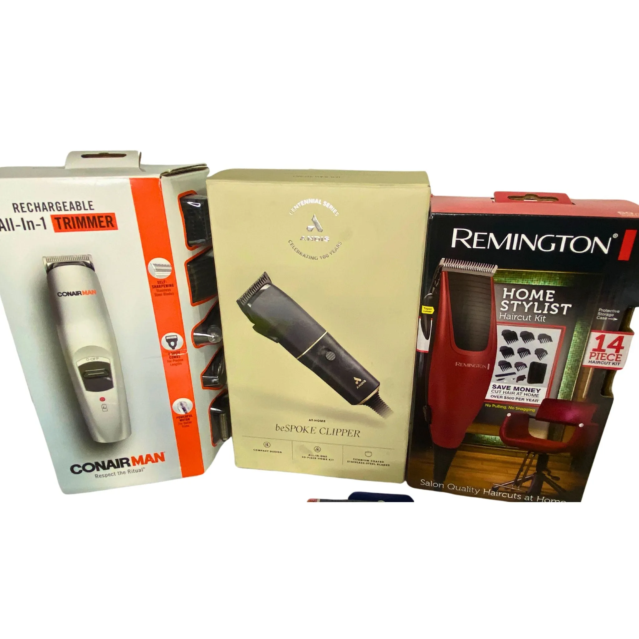 Electric Hair Removers Mix includes Clippers , Trimmers , Haircut Kits (30 Pcs Lot)