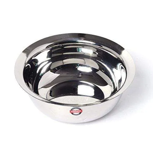 Embassy Stainless Steel Eco Bowl, Pack of 2, Size 2, 1100 ml / Bowl