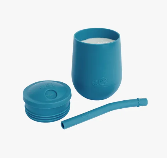 EZPZ Mini Cup   Straw Training Set - Blue