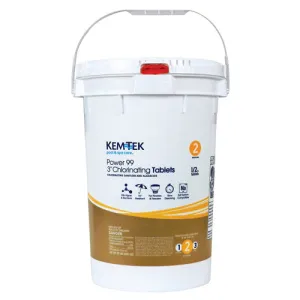 Kem-Tek 3" Chlorine Tablets - 50 Pounds - Wrapped