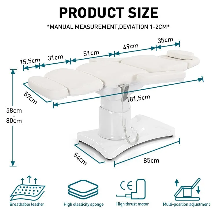 Milton Spa Bed - Esthetician Lash & Facial Bed