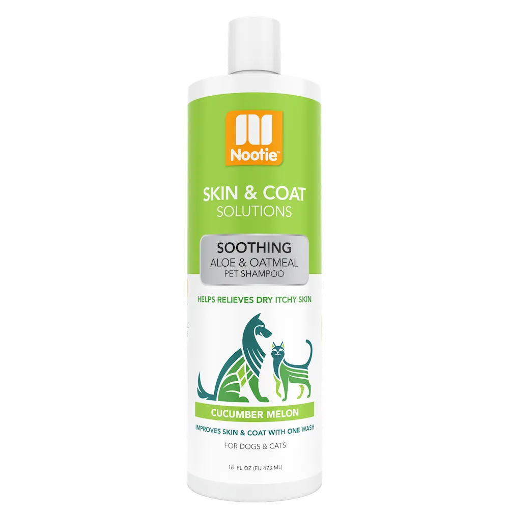 Nooties Shampoo Soothing Oatmeal Cucumber Melon 16oz