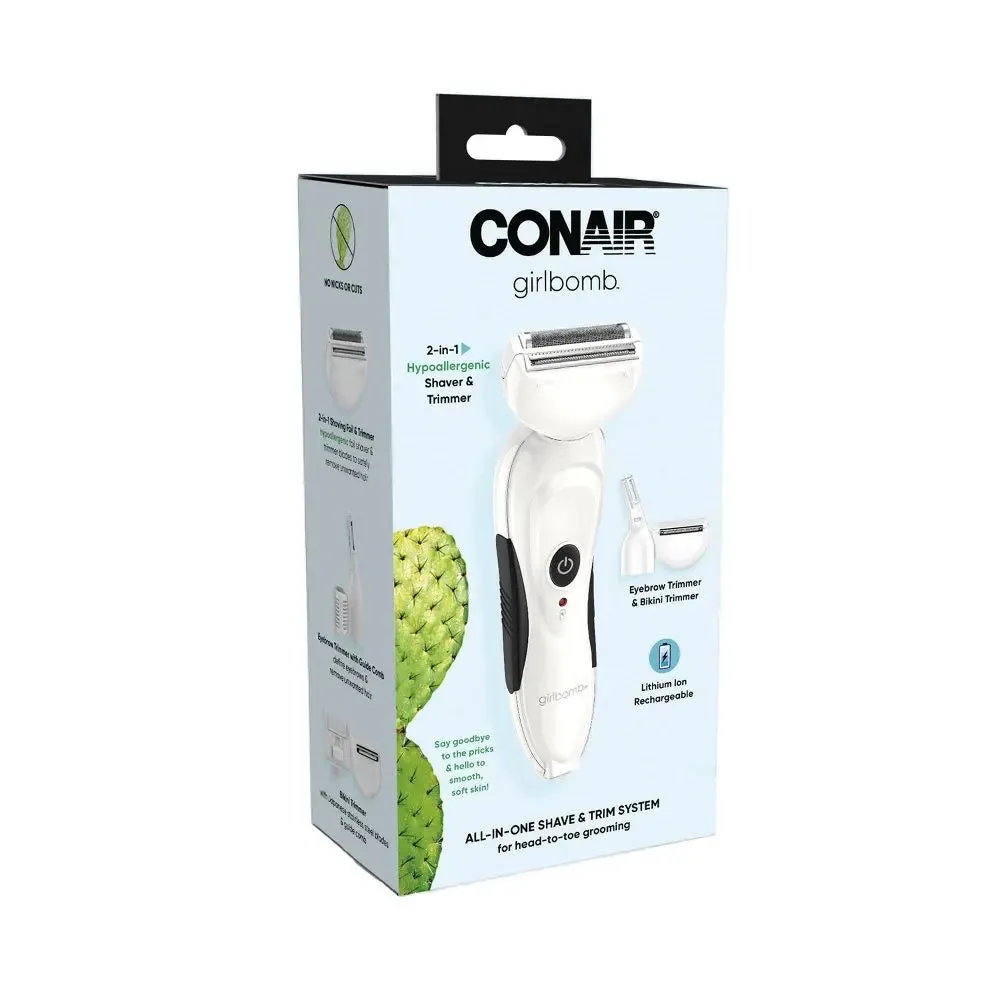 Open Box - Conair Girlbomb All-in-One Shave & Trim System