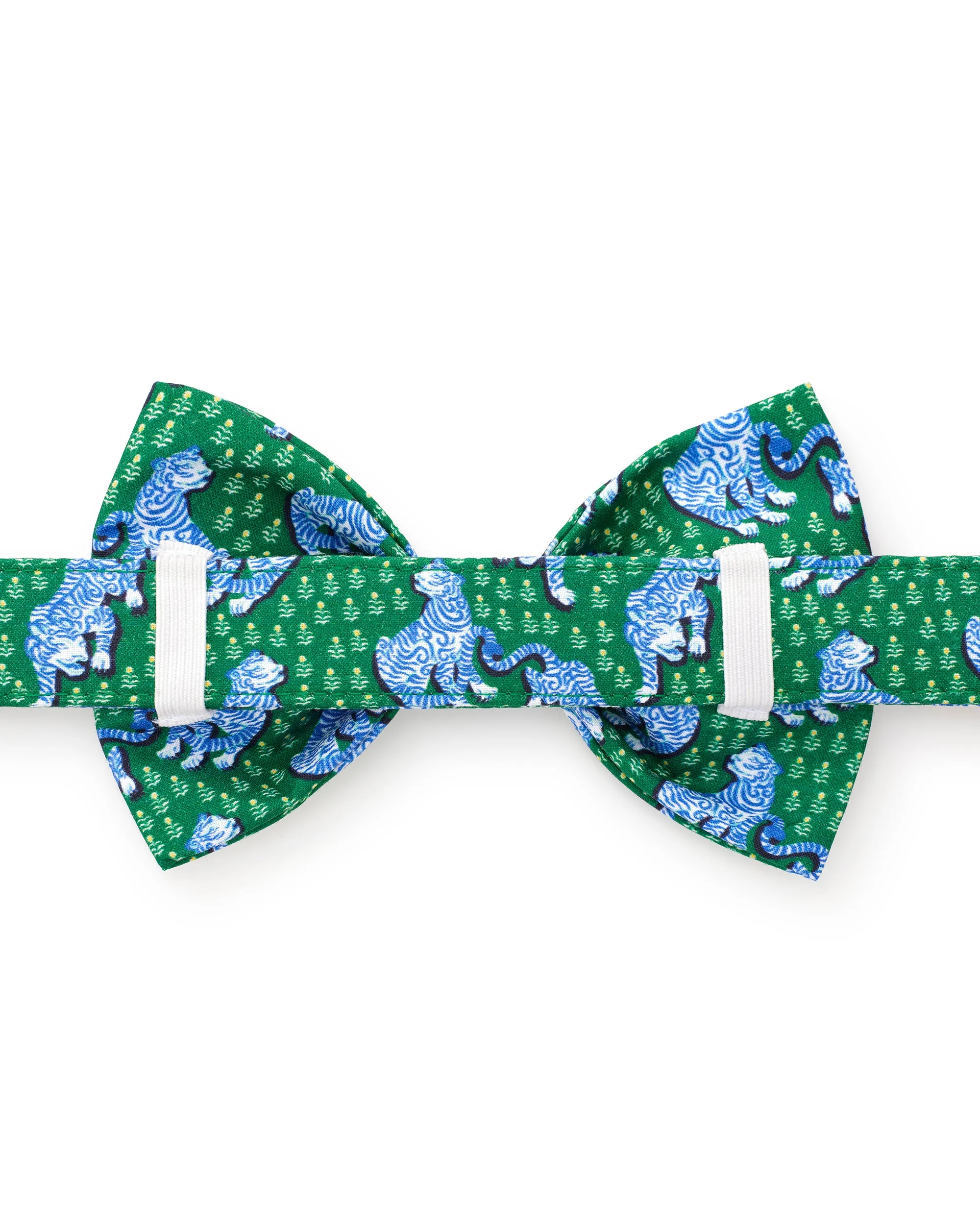 PF x The Foggy Dog Tiger Queen - Dog Bow Tie - Jade