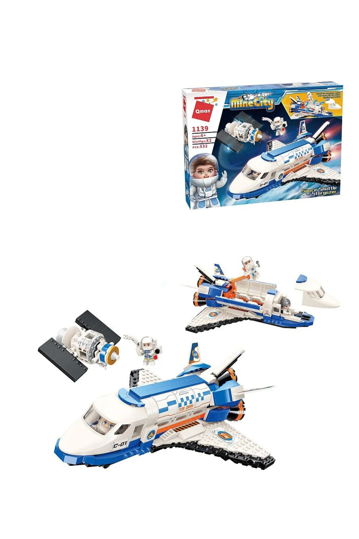 Qman 1139 - MineCity - 532 Pcs