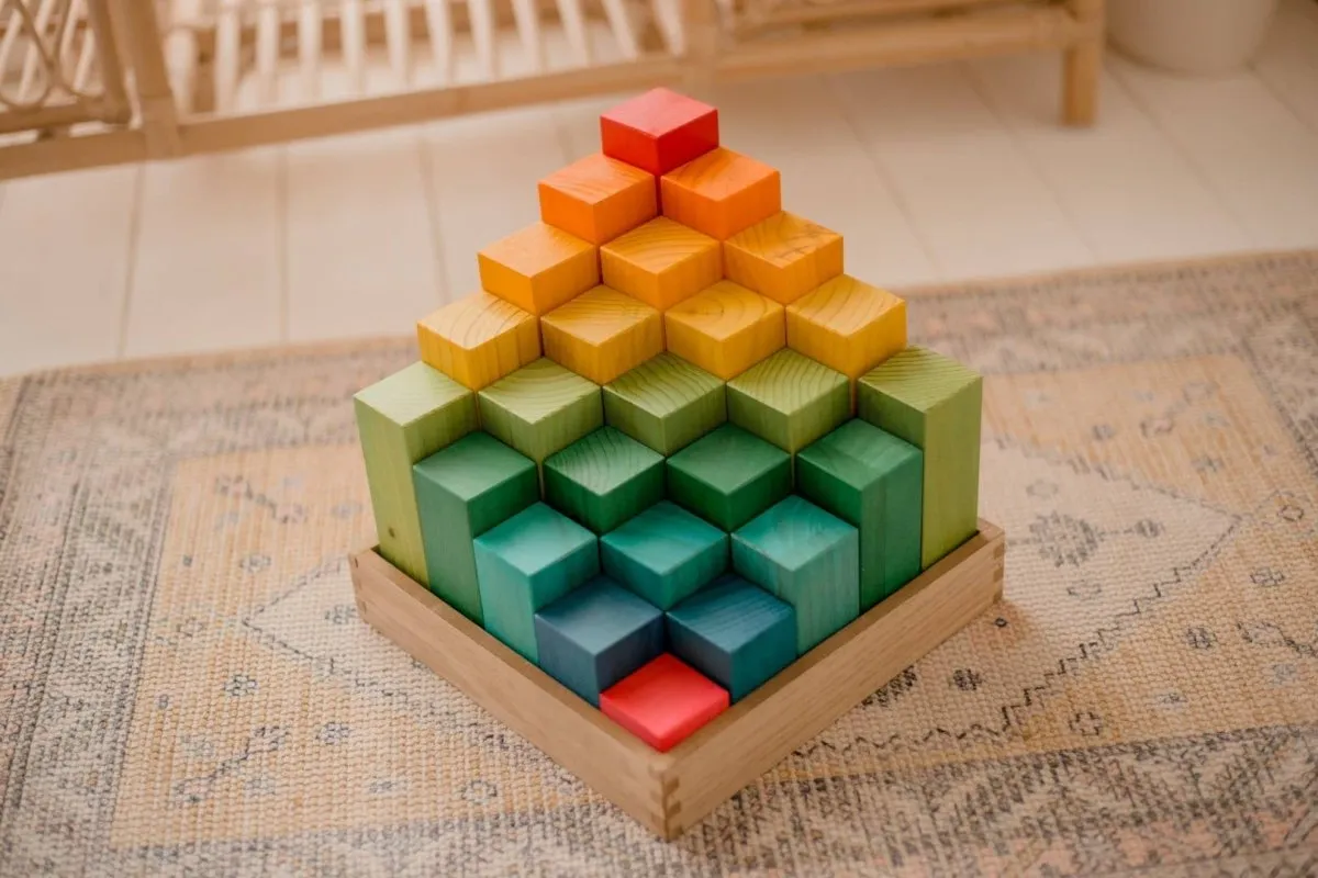 Rainbow Building Blocks | Q Toys