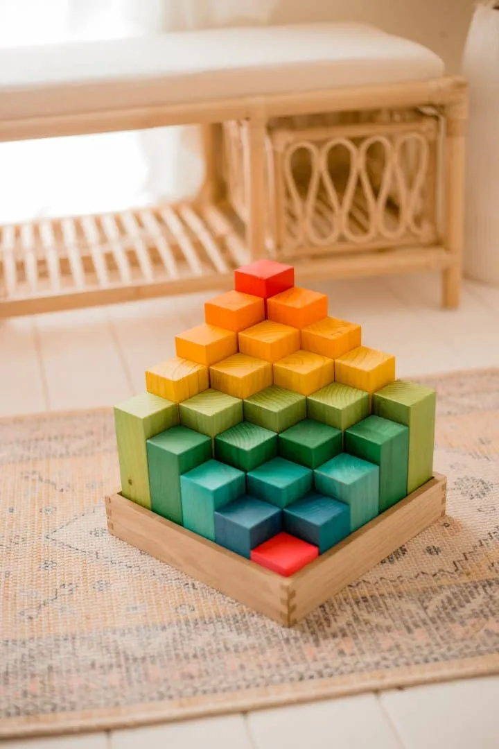 Rainbow Building Blocks | Q Toys