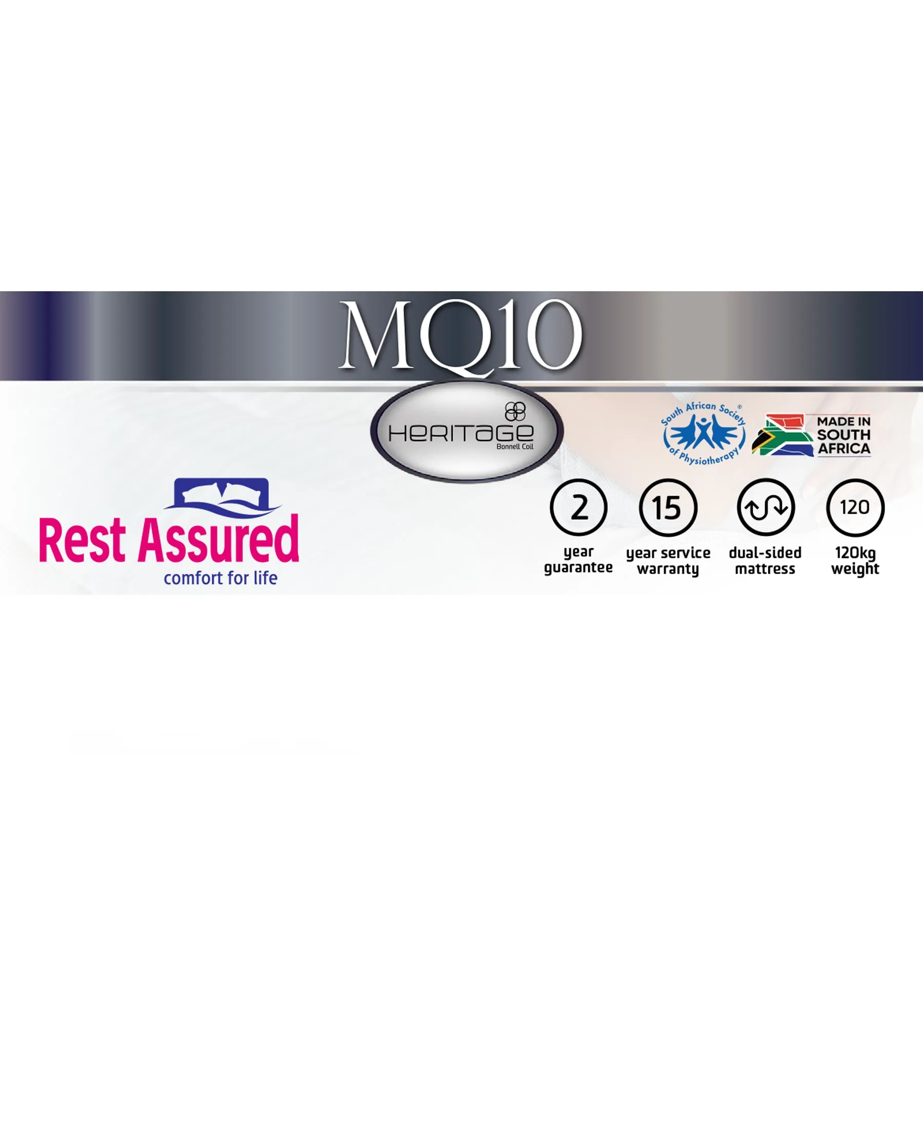Rest Assured MQ10 3/4 Bed