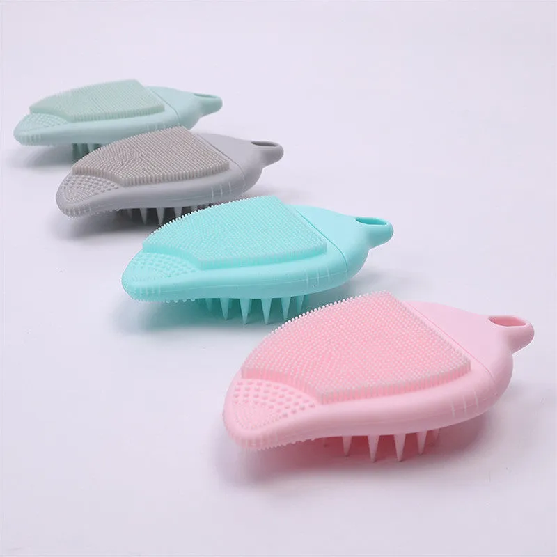 Silicone Shampoo Brush and Facial Cleanser