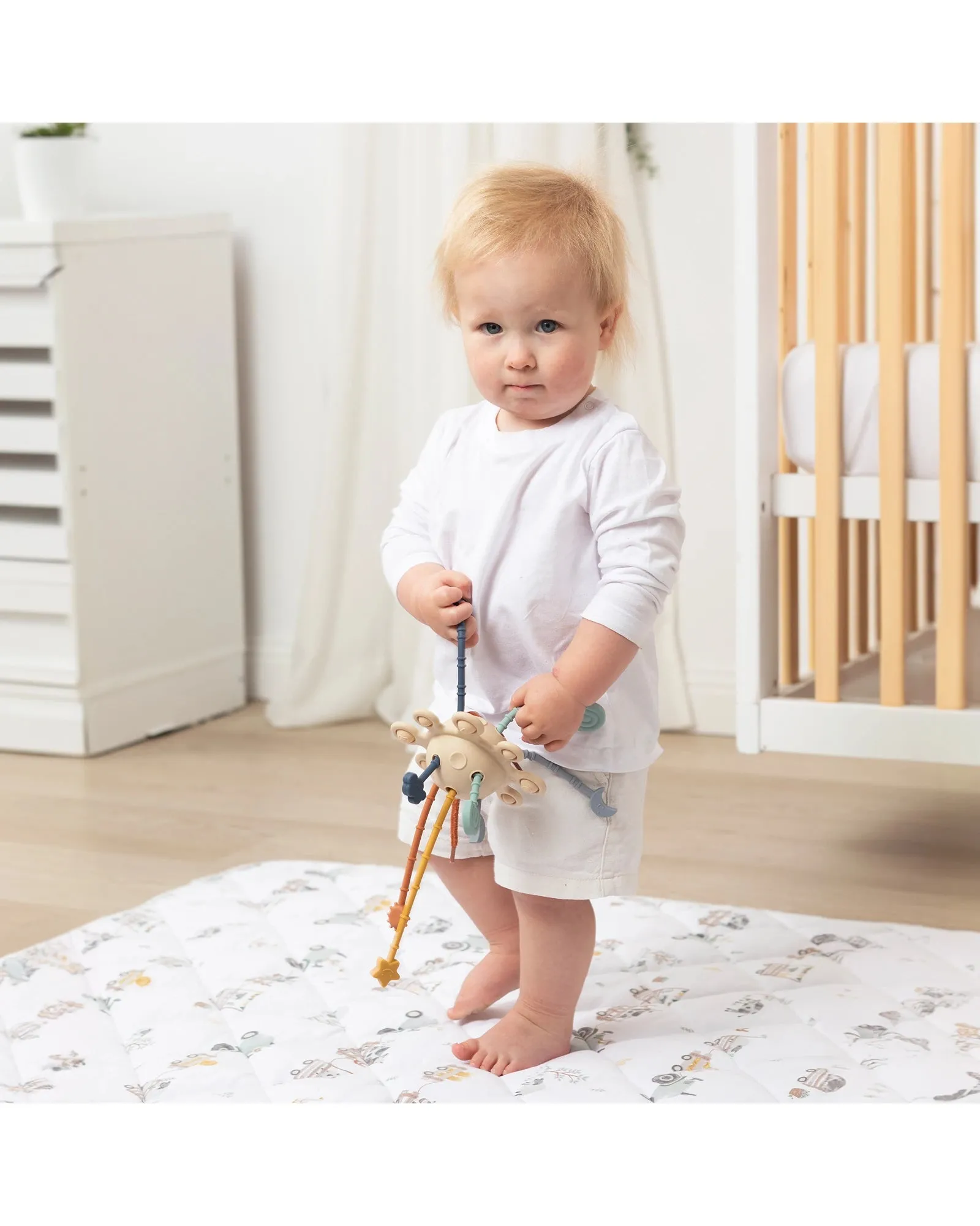 Silicone Zippy Activity Toy- Jimmy