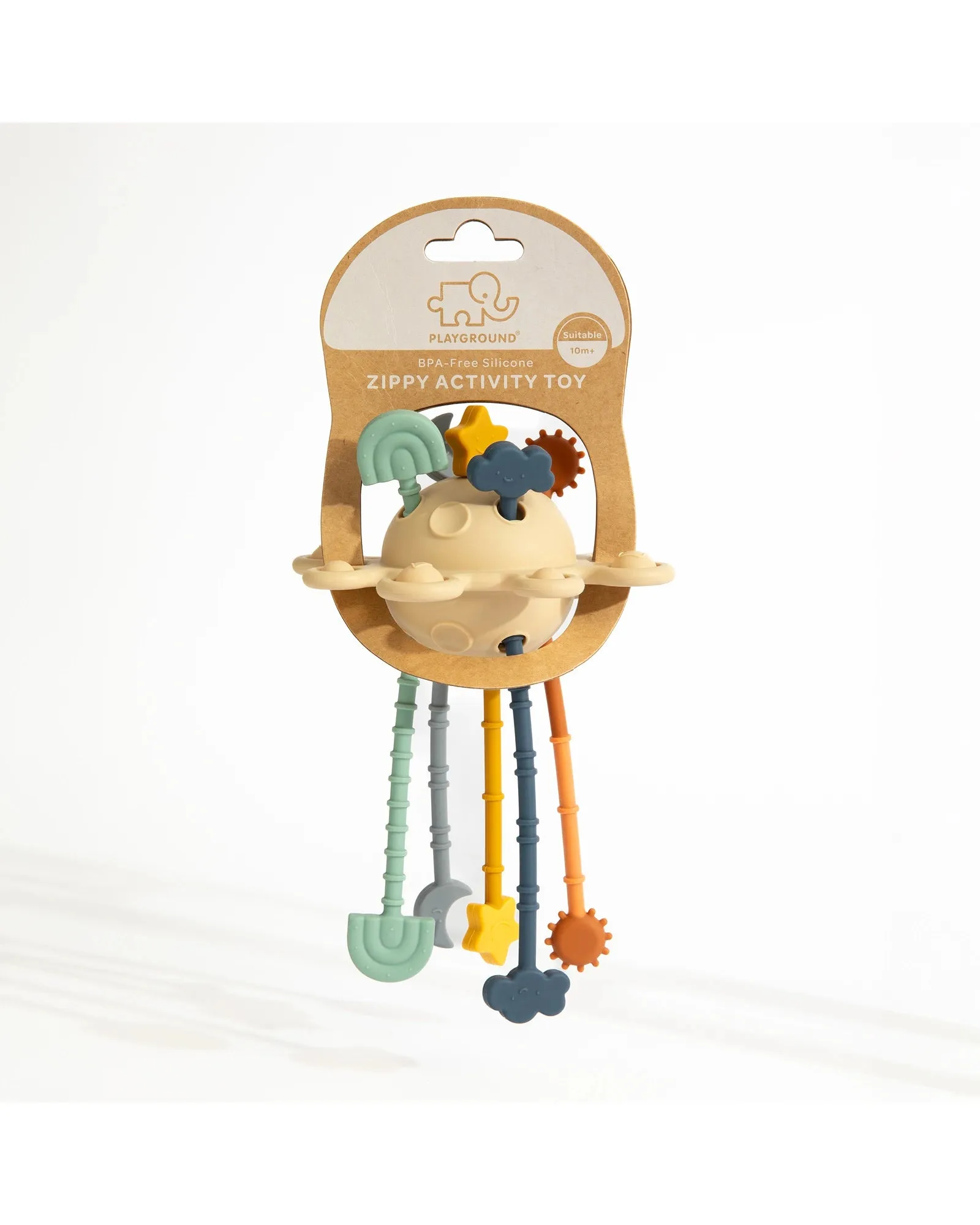 Silicone Zippy Activity Toy- Jimmy