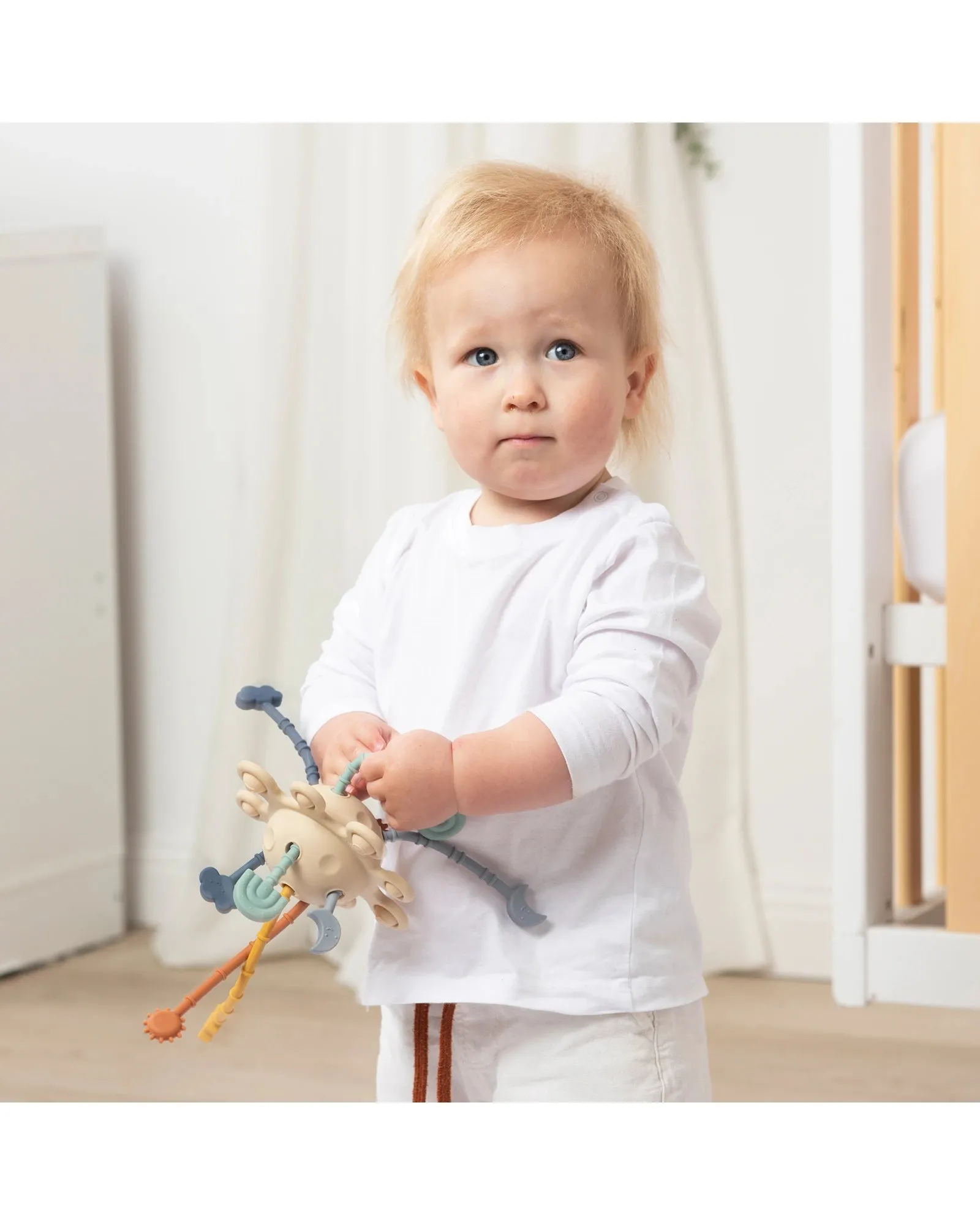 Silicone Zippy Activity Toy- Jimmy