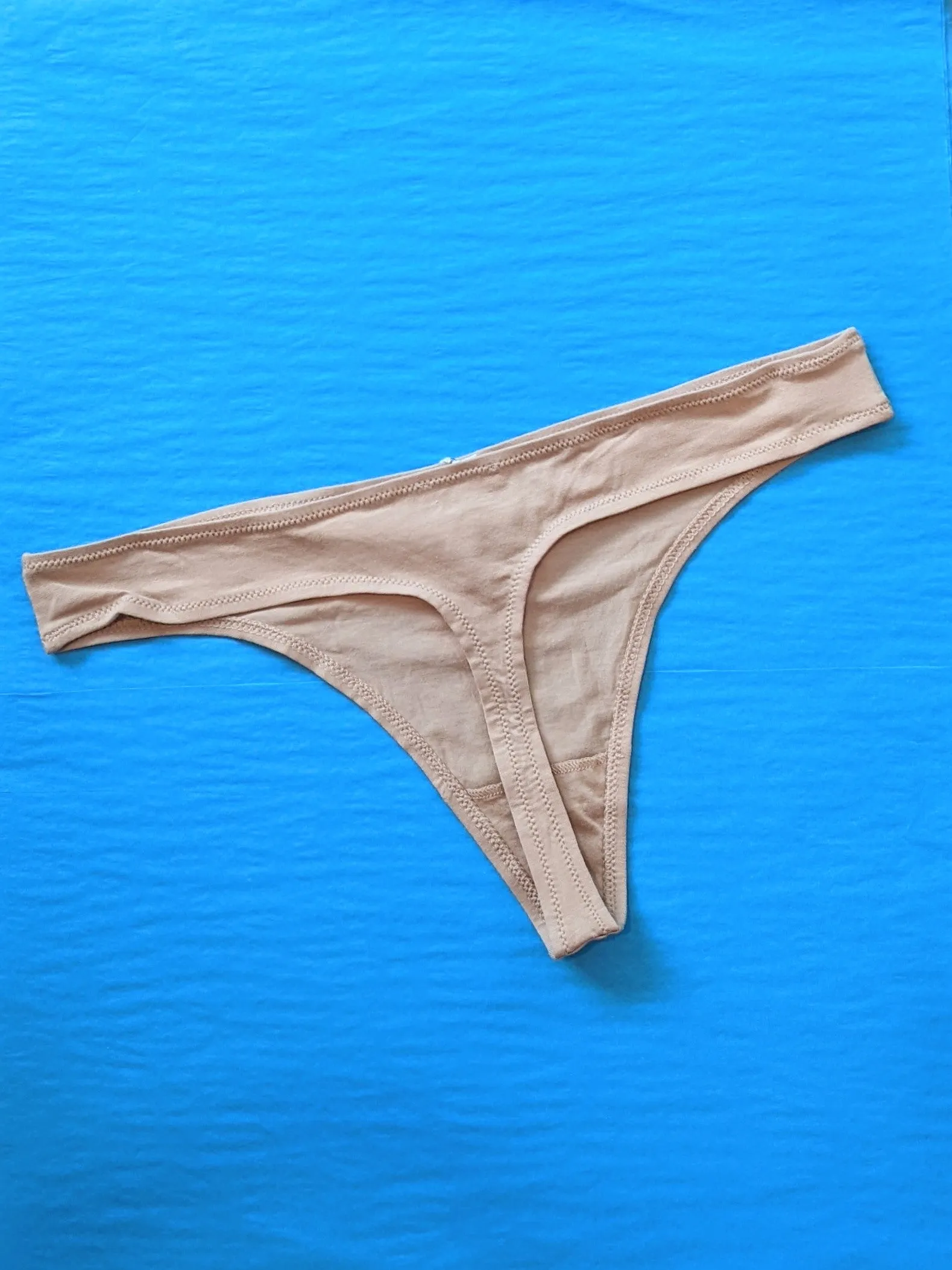 Skin: Genny Cotton Thong - Macadamia