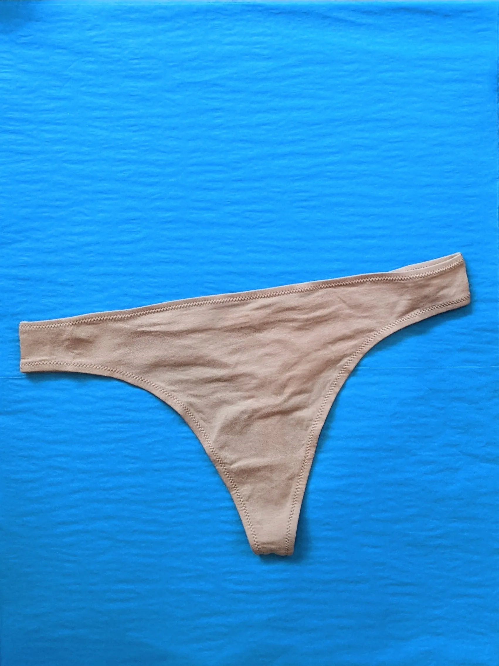 Skin: Genny Cotton Thong - Macadamia