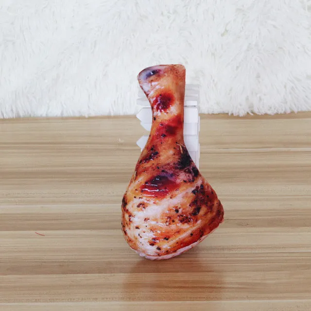Squeaky Food Chew Toys