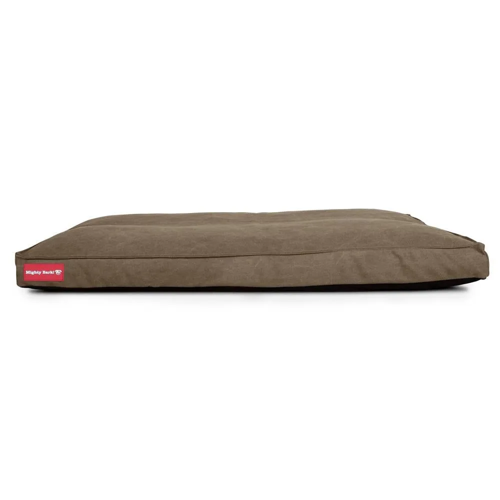 The Mattress Orthopedic Classic Memory Foam Dog Bed - Canvas Earth