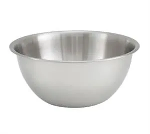 Winco MXBH-300 3 Qt Heavy Duty Stainless Steel Mixing Bowl